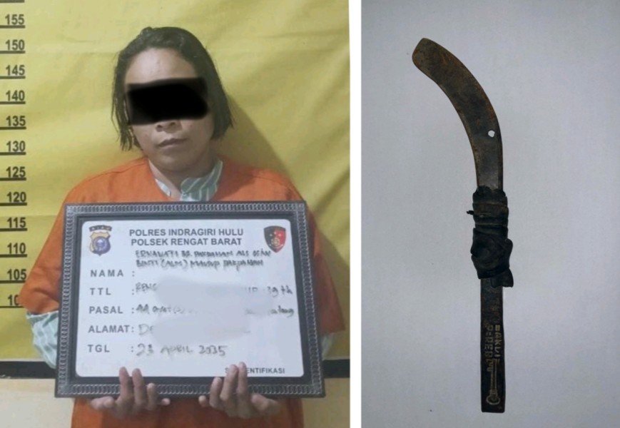 Diduga Tolak Pinjami Uang, Suami di Inhu Tewas Dianiaya Istri dengan Pisau Sadap