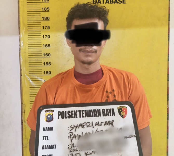 Cekik dan Pukul Ibu Mertua, Pria di Pekanbaru Ditangkap Polisi