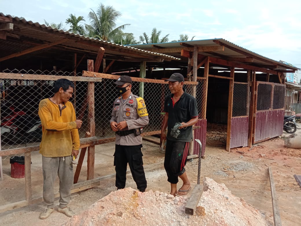 Polsubsektor Pelalawan Gencar Patroli Demi Lindungi Warga dari Aksi Kejahatan