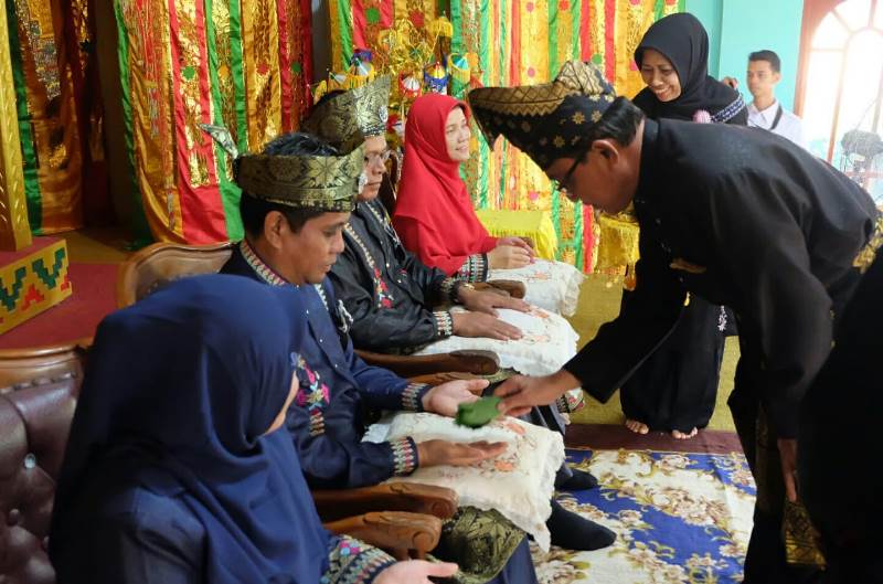 Bupati Inhil Hadiri Tepung Tawar Kajari dan Ketua PA