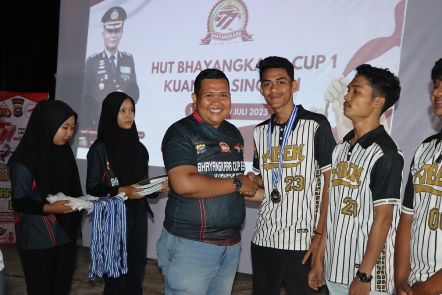 Sebanyak 500 Peserta Ikuti Bhayangkara Cup Esport Kuansing 2023, Berikut Pemenangnya