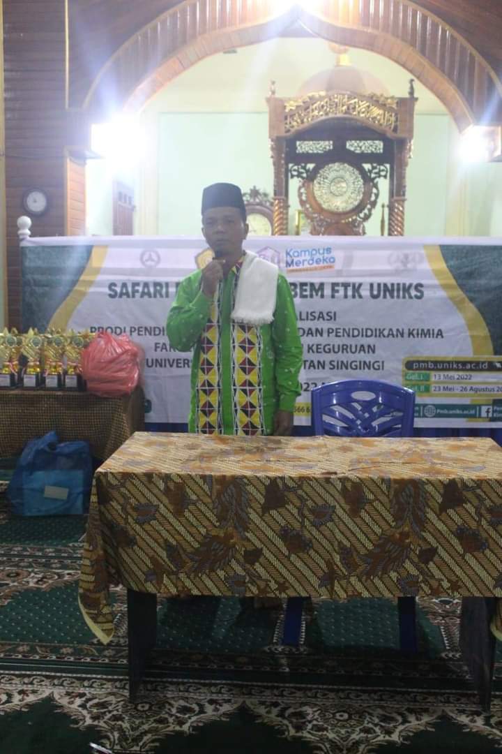 Fakultas Tarbiyah dan Keguruan UNIKS bersama BEM Fakultas Lakukan Sosialisasi Melalui Safari Ramadhan di Tiga Kecamatan