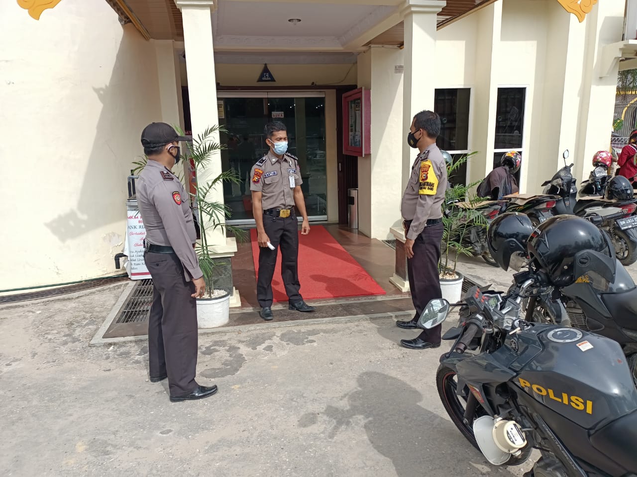 Jamin Keamanan Masyarakat, Polsek Pangkalan Kerinci Gencar Patroli