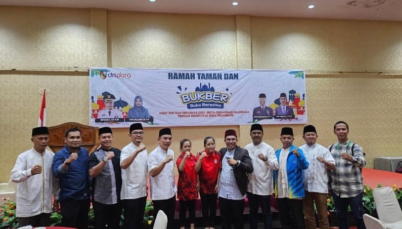 Kadispora Pekanbaru Ramah Tamah dengan Atlet PON dan Papernas