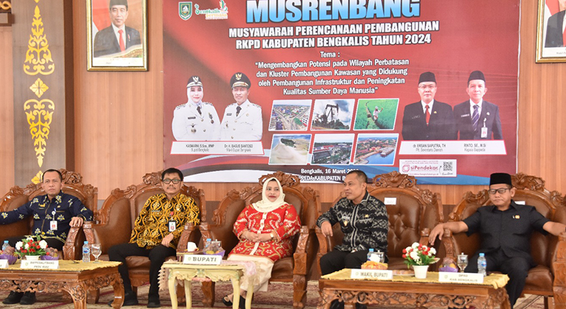 Wakil Ketua DPRD Bengkalis Sampaikan Pokok Pikiran dalam Musrenbang 2024