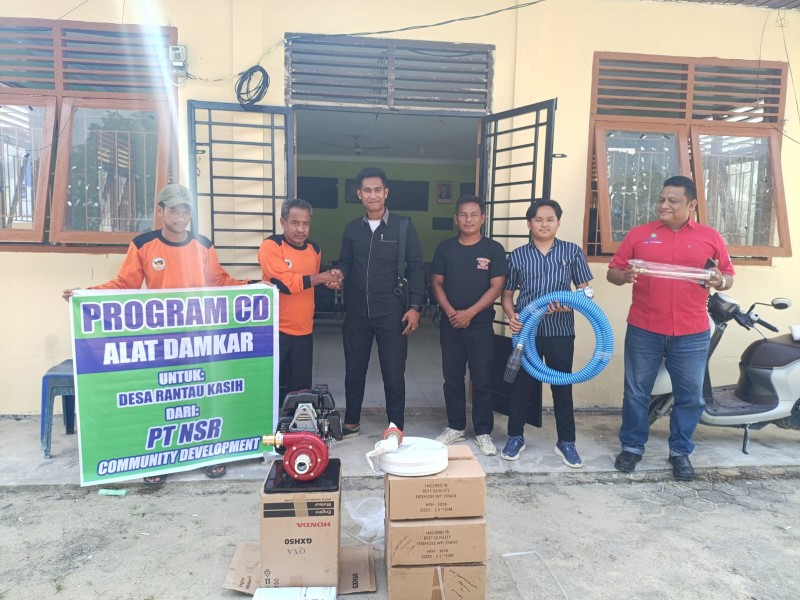 PT NSR Salurkan Bantuan Program Pemberdayaan Masyarakat di Sekitar Operasional Perusahaan
