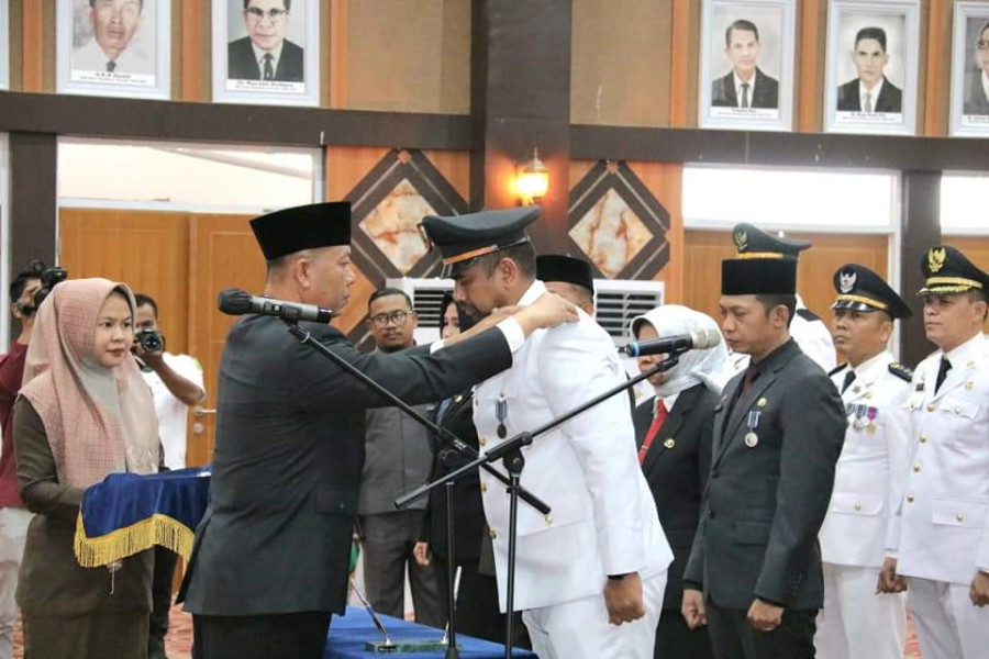 Sekda Kota Pekanbaru Lantik 19 Orang Pejabat Eselon II dan III