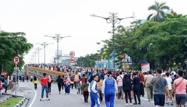 Ada Bhayangkara Run 2024, Minggu Ini CFD di Pekanbaru Ditiadakan