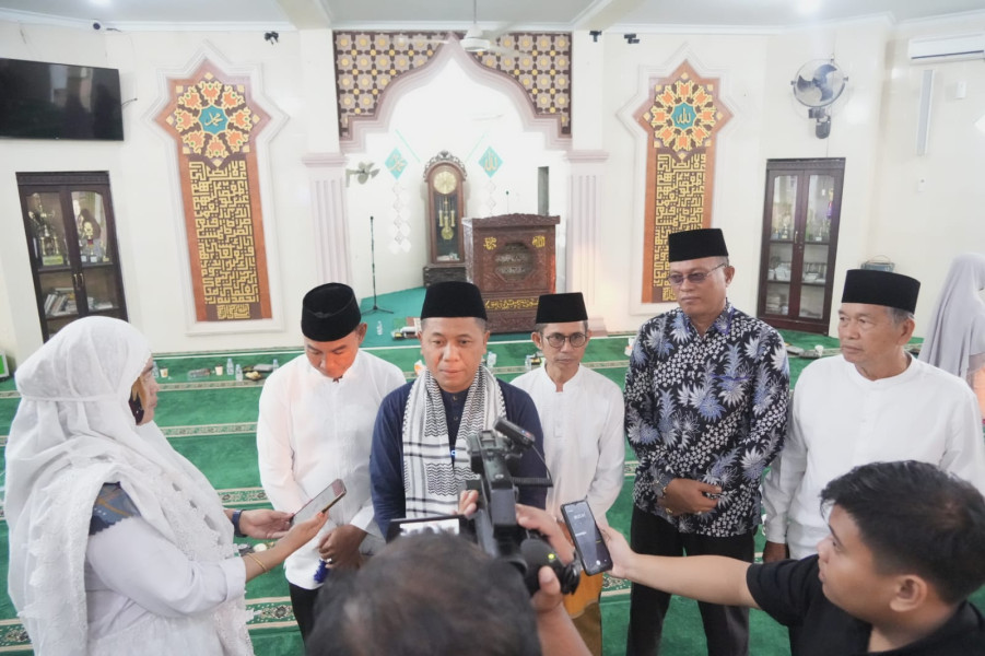 Jaga Silaturahmi Dengan Masyarakat  Bupati Kuansing Kembali Laksamana Program Subuh Berkah