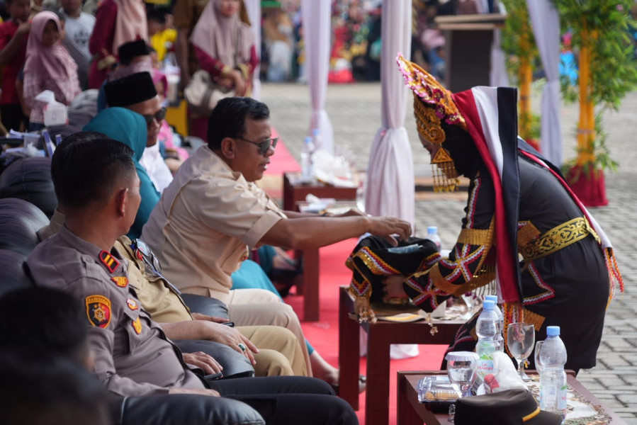 Musrenbang Di Sentajo Raya;  Bupati Sampaikan, Berkat Kepedulian Bersama, Pacu Jalur Kini Jadi Perhatian Pemerintah Pusat