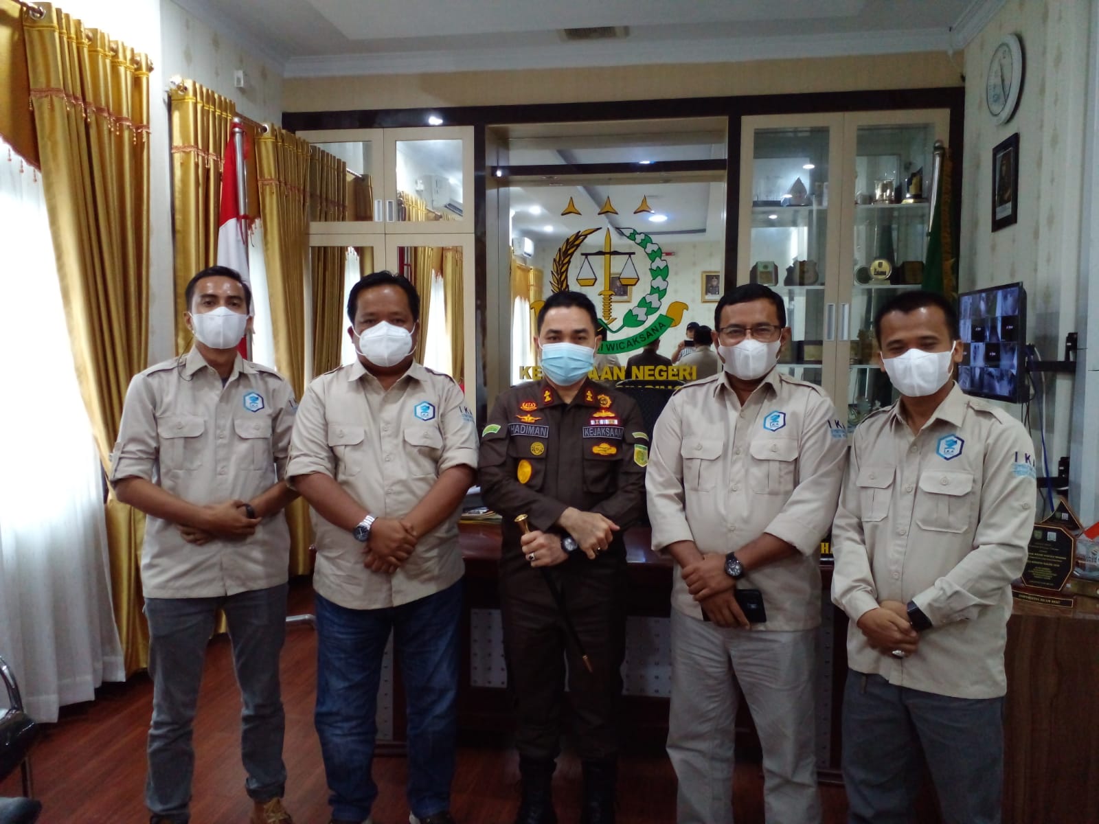 Kajari Kuansing di Daulat Menjadi Pelindung IKA STM Teluk Kuantan