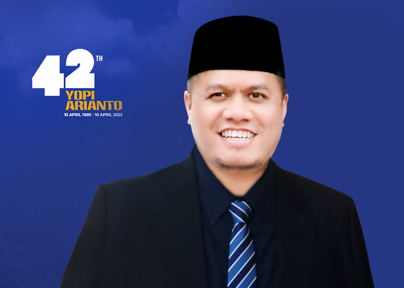 Ultah ke-42, Yopi Arianto Didoakan Jadi Gubernur Riau 2024-2029 
