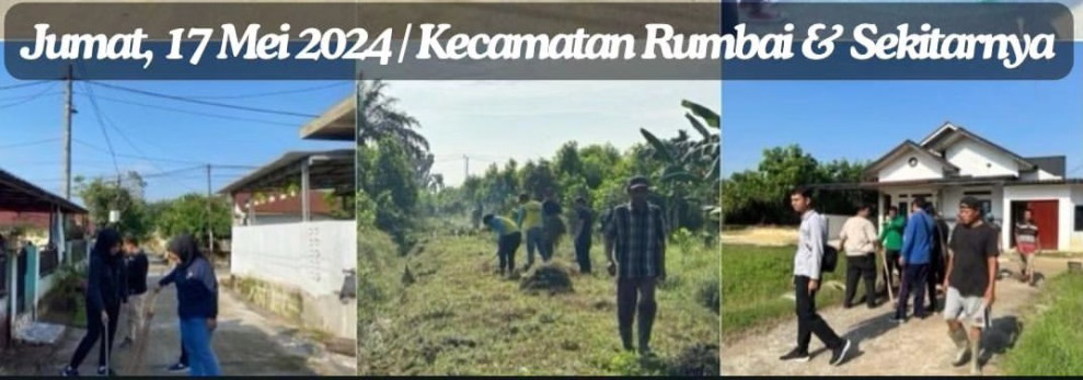 Kadispora Hazli Febriyanto Ikut Gotong Royong dalam Gerakan Cinta Pekanbaru