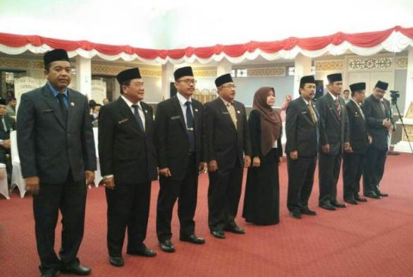 Sembilan Pejabat Hasil Assessment PTP Pemprov Riau Dilantik