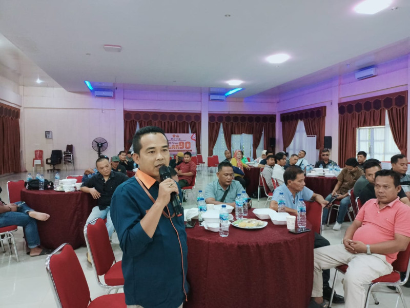 Rangkul  Insan Pers,  Polres Kuansing Kampanye Pemilu Damai, Pangucap : Pers Mesti Jadi Kulkas Ditengah Masyarakat