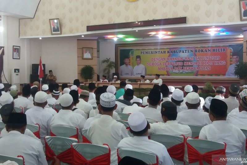 JCH Kabupaten Rohil 2019 Mulai Ikuti Manasik Haji