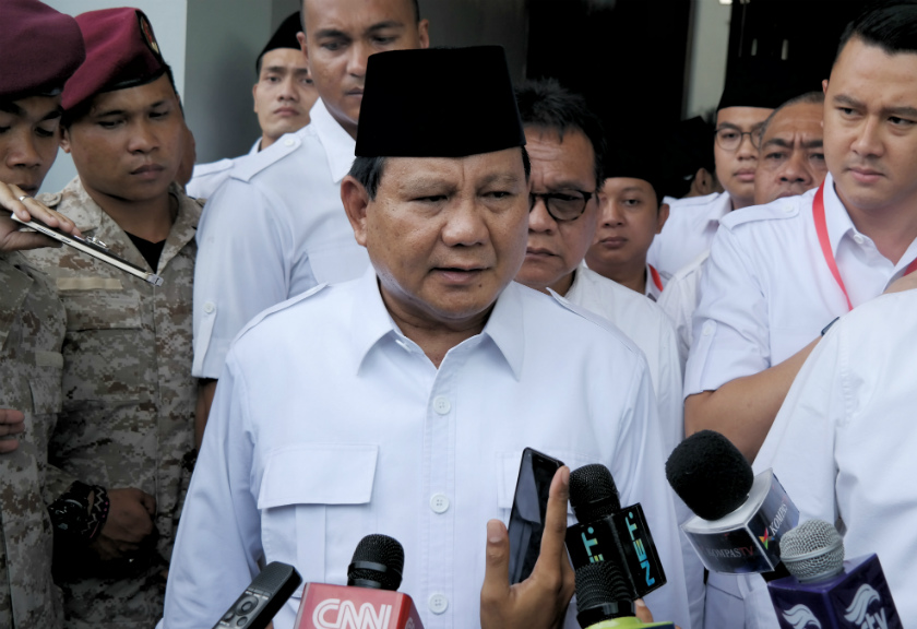 Prabowo: Saya Tidak Ada Niat Sedikit Pun Mencari Kekayaan