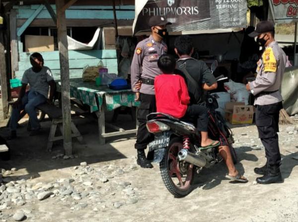 Polsubsektor Pelalawan Gelar Patroli C3, Masyarakat Diimbau Waspada
