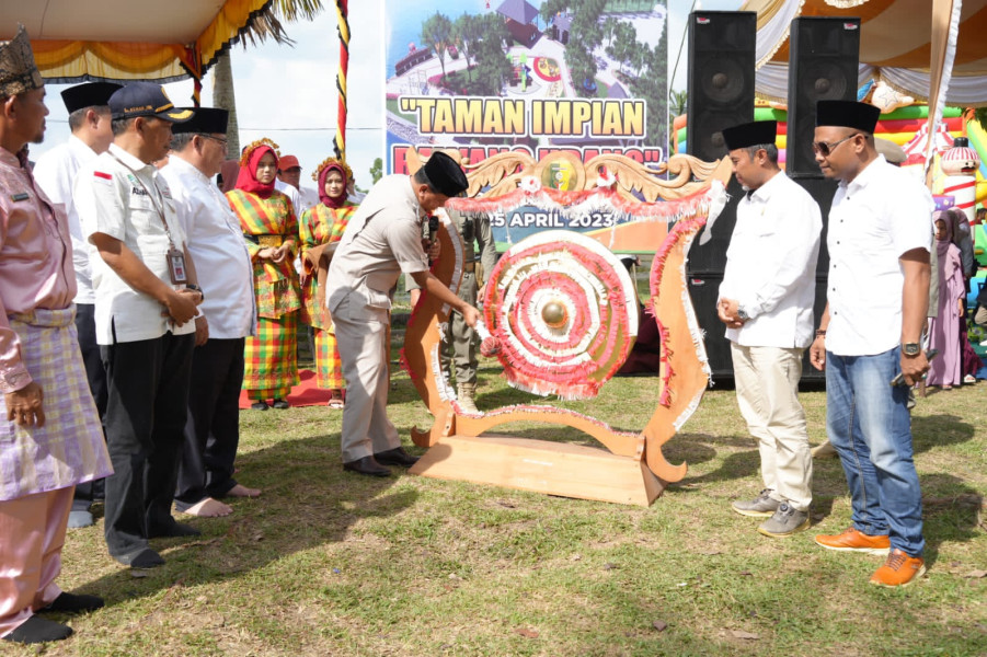 Lounching Taman Impian Rawang Udang, Plt Bupati Suhardiman Jadikan Pusat Ekonomi Baru