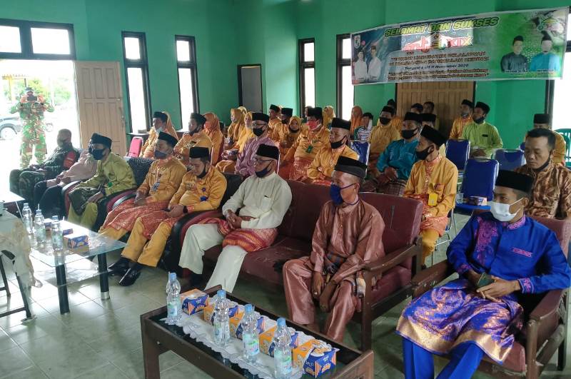 Kanit Binmas Polsek Teluk Meranti Hadiri Pembukaan MTQ Tingkat Kabupaten Pelalawan Secara Virtual