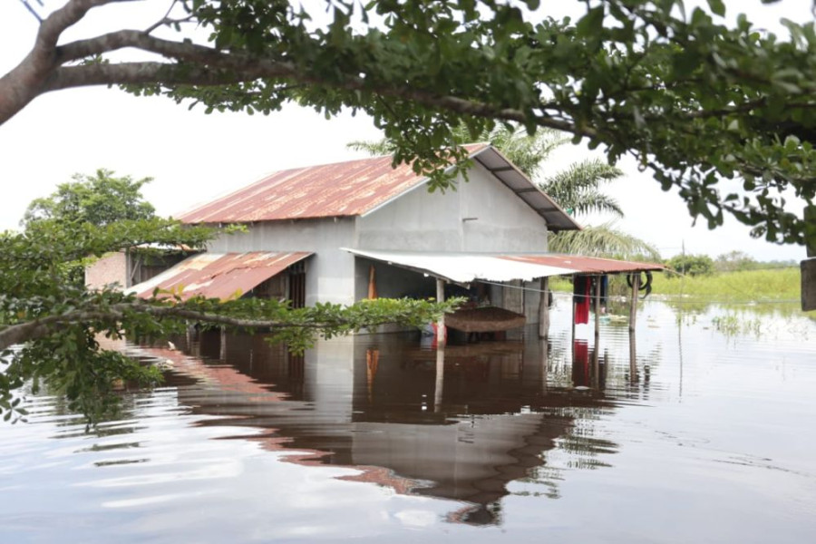 Banjir Melanda Tiga Kabupaten di Riau, Ribuan Warga Terdampak