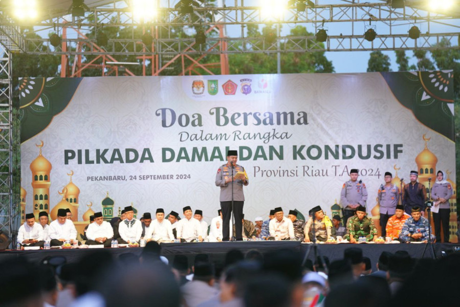 Bersatu dalam Doa, Kapolda Riau Ajak Semua Elemen Masyarakat Ciptakan Pilkada Sejuk