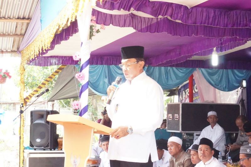 HM Wardan Hadiri Haul Sultani Aulia Syekh Abdul Qadir Al-Jaelani, Desa Sungai Ambat