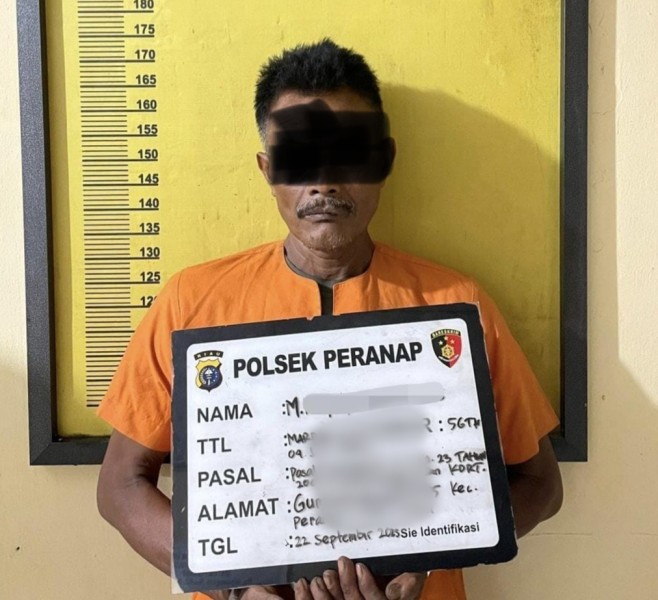 Suami di Inhu Nekat Bakar Istri karena Cemburu, Ditangkap Saat Sembunyi di Kebun Sawit