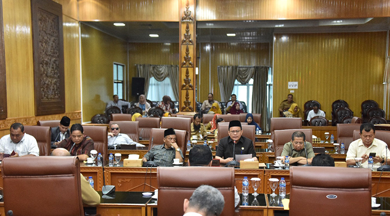 Bahas Pelayanan Roro, DPRD Gelar Rapat Lintas Komisi Bersama Dishub Bengkalis