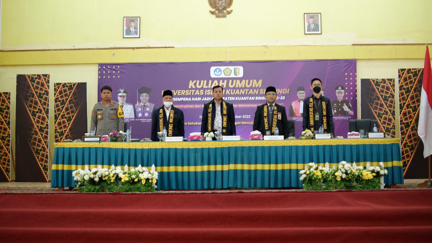 Bersempena Hari Jadi Kuansing Ke-23 Tahun, UNIKS Gelar Kuliah Umum, Hadirkan Narasumber Plt. Bupati, Kapolres, Kajari dan Ketua Pengadilan Negeri