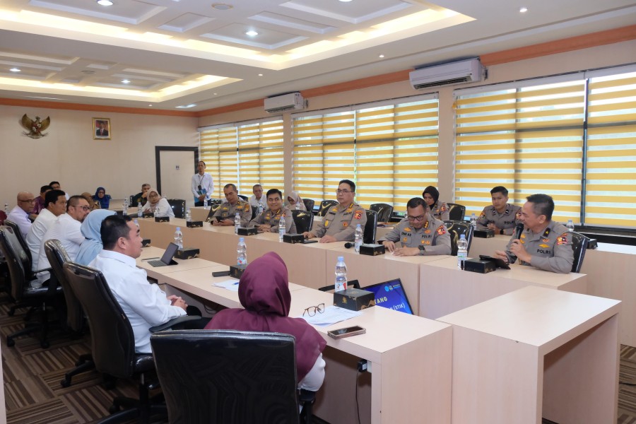 Kunjungan STIK Lemdiklat Polri ke UNRI, Bahas Kolaborasi Akademik dan Pengembangan Ilmu Kepolisian
