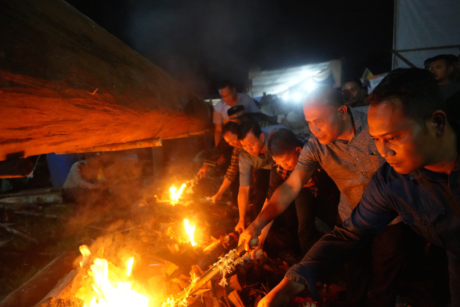 Layur Jalur Dan Gelar Audensi  Bupati Dan Kapolres Di Sambut Hangat Ratusan Warga Jake