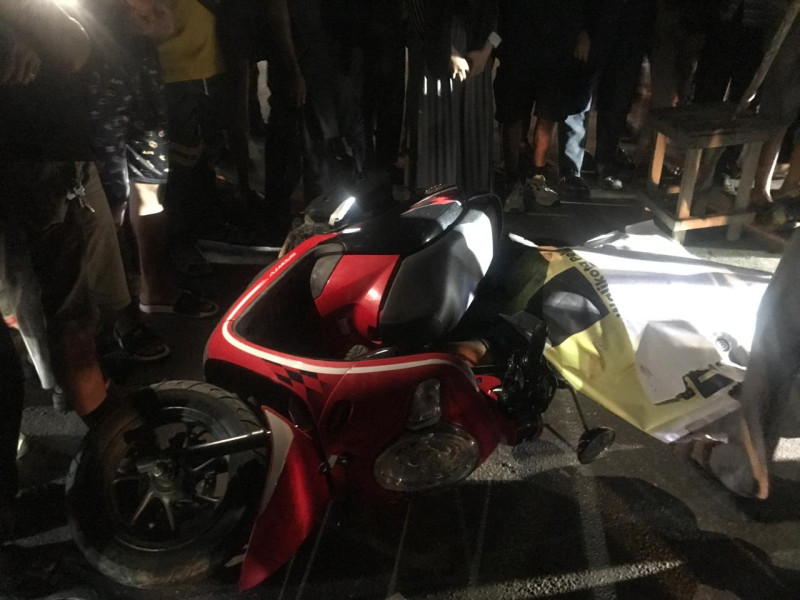 Kecelakaan Maut di Jalan Garuda Sakti, Pengendara Motor Tewas Terlindas Truk Trailer