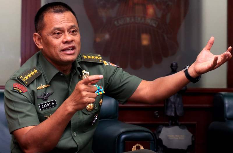 Panglima TNI: Ada 16 Daerah yang Dimasuki ISIS di Indonesia
