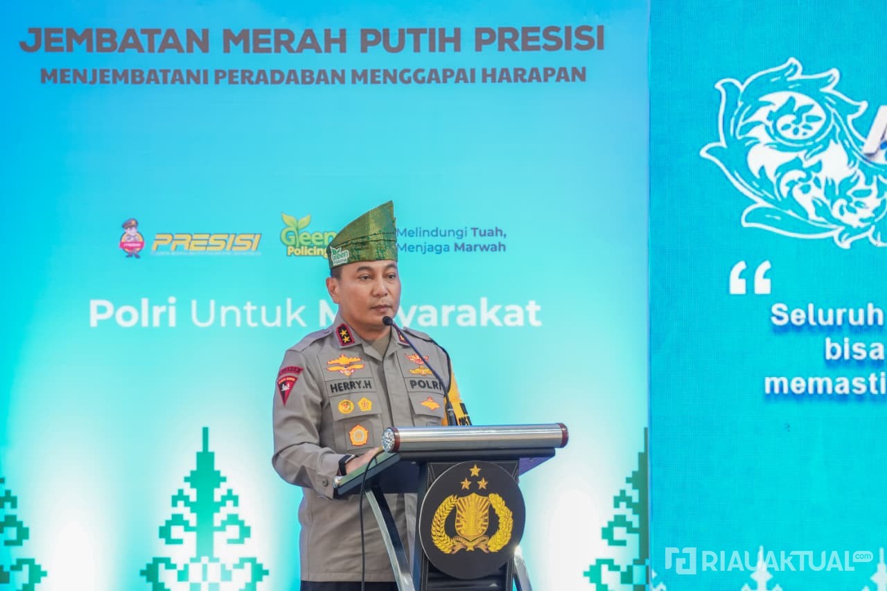 Polda Riau Target Bangun 110 Jembatan, 27 di Antaranya Sudah Rampung
