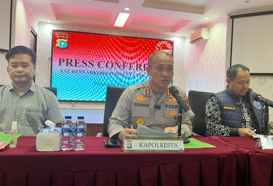 Polisi Ungkap Penyalahgunaan Narkoba di THM Pekanbaru, 13 Pengunjung Positif