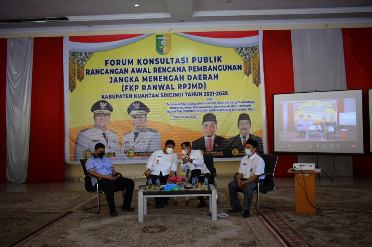 Di Forum Konsultasi Publik RPJMD   Kapolres Kuansing Siap Berikan Masukan