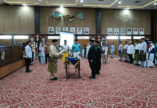 Wali Kota Pekanbaru Lantik Enam Pejabat Eselon III