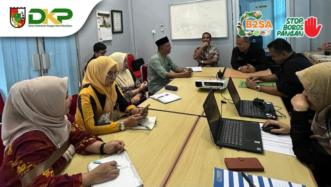 Dinas Ketahanan Pangan Pekanbaru Jalin Sinergi dengan BPS untuk Data Potensi Desa