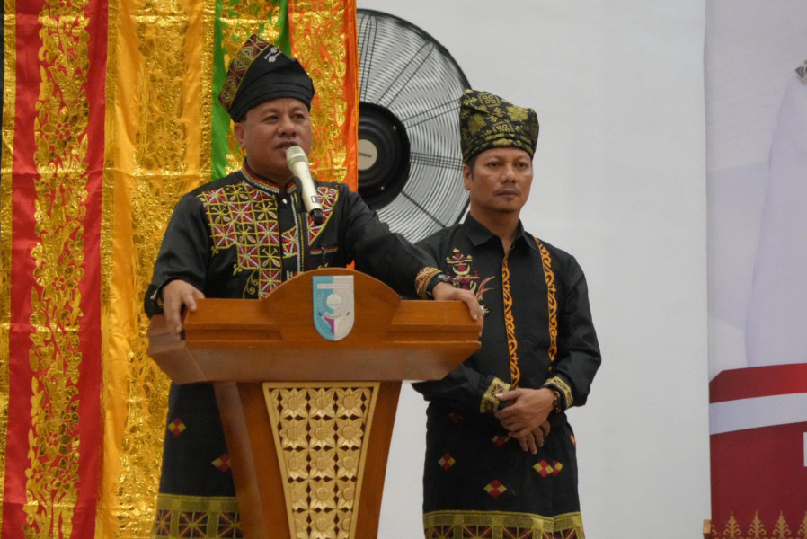 Hadiri 3 Agenda Penting Sekaligus;  Bupati Dan Wabup Kompak Selaraskan Kegiatan Daerah Dengan  Program Asta Cita Presiden Prabowo