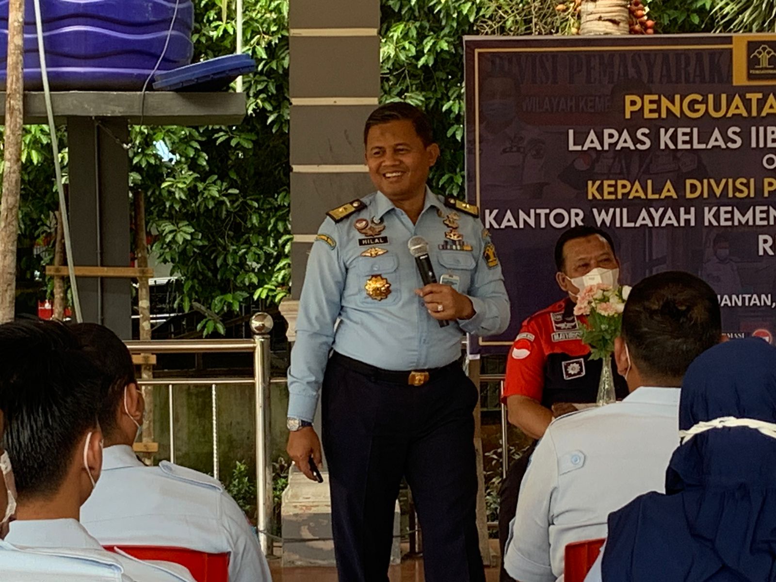 Kepala Divisi Pemasyarakatan Kanwil Riau Pimpin Monev di Lapas IIB Teluk Kuantan