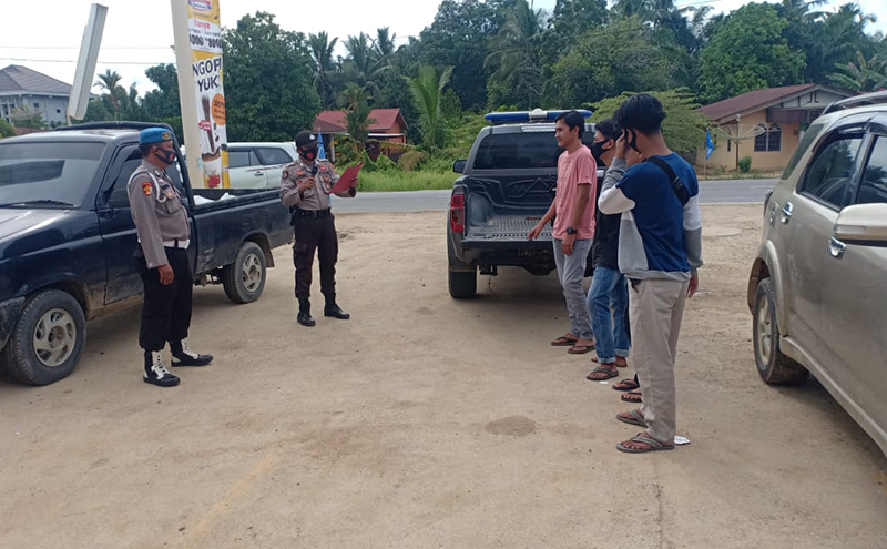 Menjelang Pergantian Tahun, Polsek Pangkalan Lesung Berikan Imbauan Ini