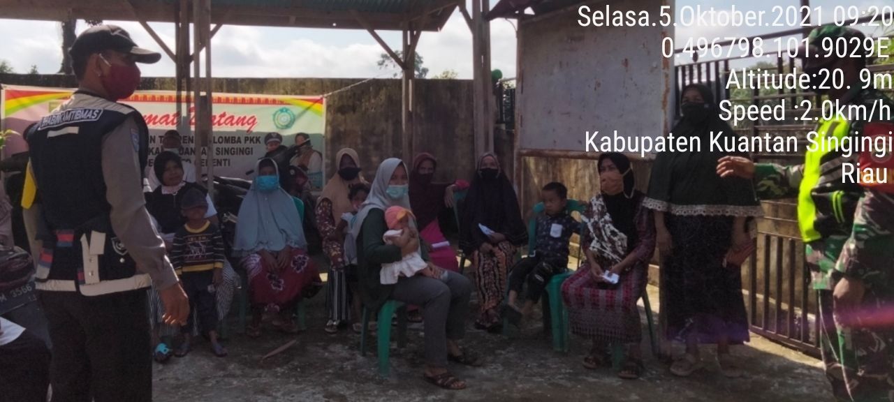 Jaga Keharmonisan Dengan Warga Binaan, Babinsa Koramil 06/Cerenti  Dim 0302 /Inhu Melaksanakan Komsos di Koto Cerenti