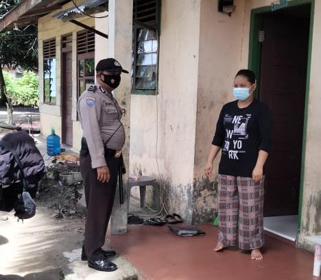 Polsek Bandar Sei Kijang Lakukan Giat DDS ke Desa Kiab Jaya