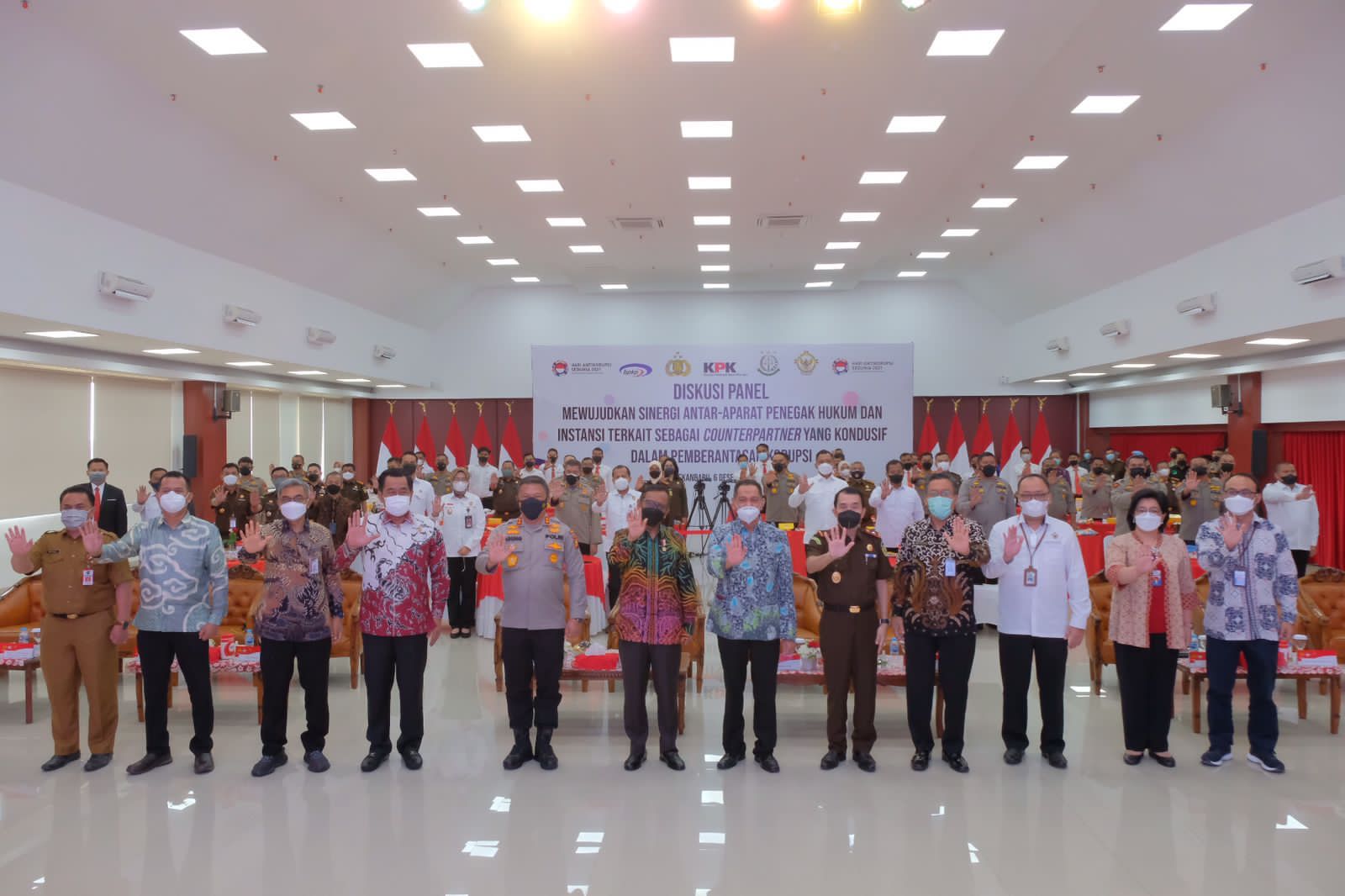 KPK Gelar Rakor Aparat Penegak Hukum di Mapolda Riau, 3 Hal Poin Penting yang Disampaikan Menko Polhukam RI