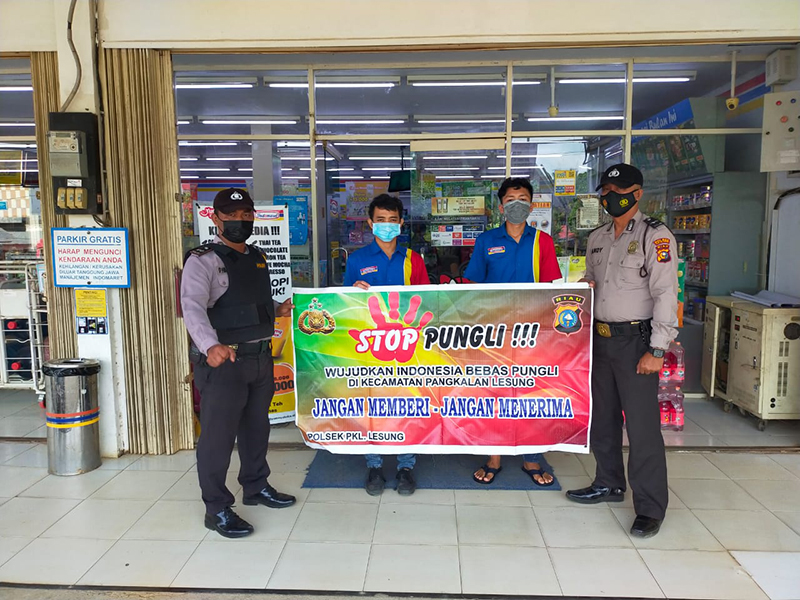 Polsek Pangkalan Lesung Minta Masyarakat Lapor Jika Terjadi Pungli