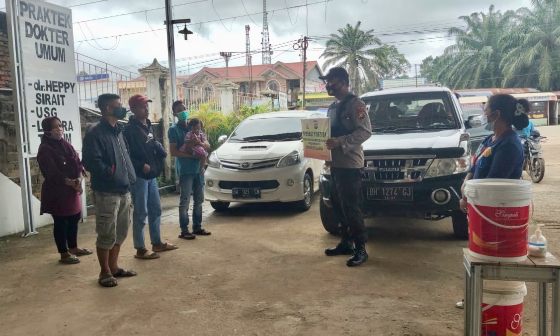 Operasi Yustisi, Polsek Ukui Masih Temukan Masyarakat Tidak Patuhi Prokes Covid-19