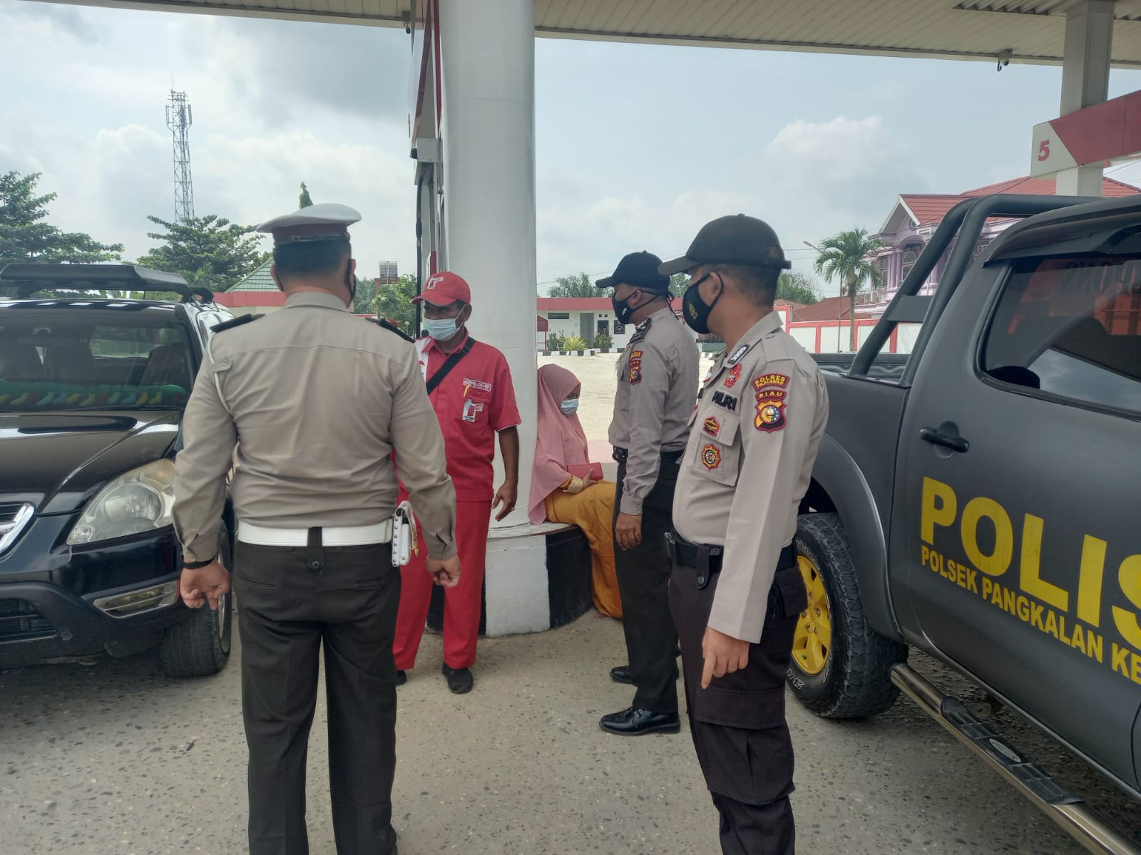 Polsek Pangkalan Kerinci Intensifkan Patroli ke Area Rawan