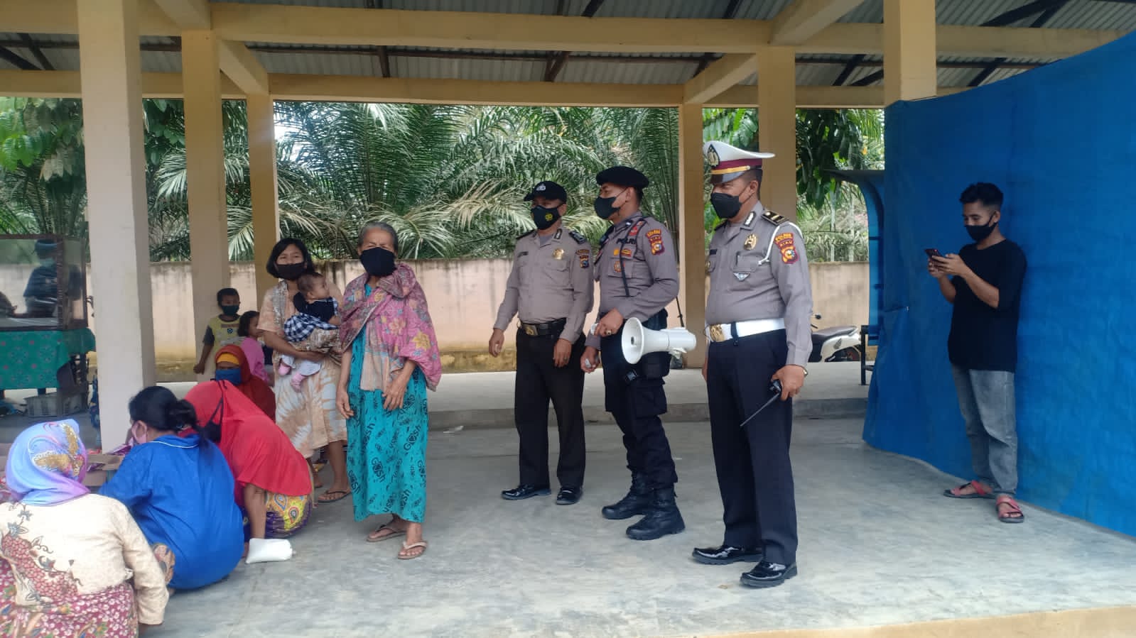 Pantau Prokes, Polsek Pangkalan Kuras Kembali Gelar Operasi Yustisi