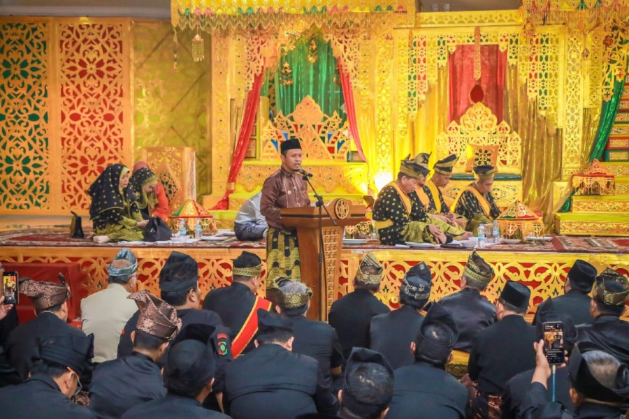 Usai Pengukuhan Ketua MKA LAMR, Wali Kota Pekanbaru Dorong Kolaborasi Pembangunan